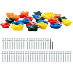 Mophorn 25 prises d'escalade, rochers multicolores de tailles variées pour enfants et adultes, supports ... Mophorn 25 prises d'escalade, rochers multicolores de tailles variées pour enfants et adultes, supports ...