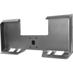 Mophorn - 3 / 8'plaque d'attachement pour skid steer - plaque de montage avec r�cepteur d'attelage de ...