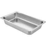 Lot de 6 casseroles à vapeur de taille standard, récipient alimentaire profond de 20, 9 x 12, 8 x 3, ... Lot de 6 casseroles à vapeur de taille standard, récipient alimentaire profond de 20, 9 x 12, 8 x 3, ...