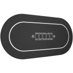 70 x 35 pouces, plateau de table de poker, 6 à 8 joueurs, pliable, rond, tapis de poker, salle de poker, ... 70 x 35 pouces, plateau de table de poker, 6 à 8 joueurs, pliable, rond, tapis de poker, salle de poker, ...