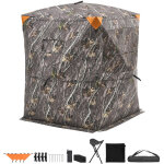 Mophorn abri de chasse thermique pour 2 - 3 personnes, tente de camouflage portable avec sac de transport ...