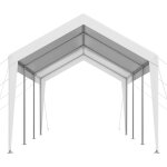 Mophorn abri de voiture 3, 05 x 6, 09 m, structure en acier robuste, protection ext�rieure r�sistante ...