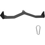 Mophorn accessoire de traction lat�rale, barre en v pour machine � c�ble, barre de traction pour triceps ...