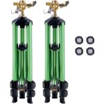 Mophorn arroseur à trépied à impact, lot de 2, avec tête en laiton et connecteur g3 / 4 po, arroseur ... Mophorn arroseur à trépied à impact, lot de 2, avec tête en laiton et connecteur g3 / 4 po, arroseur ...