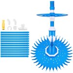 Mophorn aspirateur de piscine - aspirateur automatique pour piscines creuses et hors sol jusqu' 20 ...