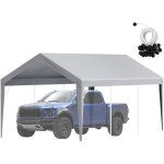 Mophorn - auvent de remplacement pour abri d'auto 10' x 20', bâche robuste et imperméable pour tente ... Mophorn - auvent de remplacement pour abri d'auto 10' x 20', bâche robuste et imperméable pour tente ...