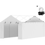 Mophorn auvent de remplacement pour paroi latérale de l'abri d'auto 10' x 20', bâche résistante et imperméable ... Mophorn auvent de remplacement pour paroi latérale de l'abri d'auto 10' x 20', bâche résistante et imperméable ...