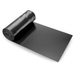 Bche en plastique 3ft x 50ft, rouleau robuste de 4 mil, bche en polythylne noir pour pare - vapeur ...