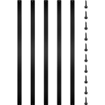 Balustres de terrasse, lot de 16 tiges métalliques pour terrasse, 29, 5 po - mophorn Balustres de terrasse, lot de 16 tiges métalliques pour terrasse, 29, 5 po - mophorn