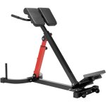 Mophorn banc d'hyperextension, chaise romaine, appareil d'extension r�glable de 158 kg, �quipement d'exercice ...