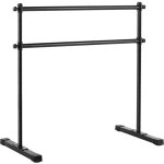 Mophorn barre de ballet portable et autoportante, double barre en acier au carbone, r�glable en hauteur, ...