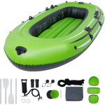 Mophorn bateau de pche gonflable pour 5 personnes, capacit de 1 100 lb, radeau portable en pvc robuste ...