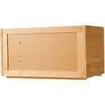 Mophorn bo�te � pain en bois pour comptoir de cuisine, rangement spacieux pour pain avec porte en acrylique ...