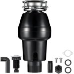 Broyeur de d�chets pour �vier de cuisine, 3 / 4 cv, syst�me de broyage des d�chets alimentaires, 3600 ...