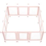 Mophorn cage de mise bas en plastique transparent, 152 x 149 x 58 cm, parc pour chiots de très grande ... Mophorn cage de mise bas en plastique transparent, 152 x 149 x 58 cm, parc pour chiots de très grande ...