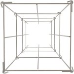 Mophorn - cages à tomates , 30 x 30 x 117 cm, lot de 10 tours de support carrées pour plantes, acier ... Mophorn - cages à tomates , 30 x 30 x 117 cm, lot de 10 tours de support carrées pour plantes, acier ...
