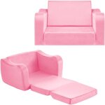 Mophorn canap� pour enfants 2 - en - 1 convertible en chaise longue, canap� - lit pliable et confortable, ...