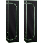 Mophorn chambre de culture 40 x 40 x 160 cm, tente de culture pour plantes d'int�rieur, avec fen�tre ...