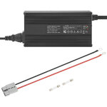 Mophorn chargeur intelligent lithium lifepo4 12 v 20 a 14, 6 v avec connecteur anderson, indicateur led, ...