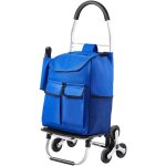 Mophorn chariot d'escalier 36 l, chariot de courses pliable avec 6 roues et sac en tissu oxford, chariot ...