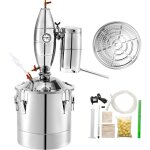 Mophorn - chaudi�re � vin 50 l 13, 2 gallons distillateur d'eau et d'alcool en acier inoxydable, kit ...