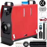 Chauffage  air diesel 8 kw 12 v avec silencieux, tlcommande et thermostat lcd pour voiture, camion, ...
