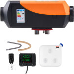 Mophorn chauffage diesel 8 kw dc 12 - 24 v, consommation 0, 18 - 0, 37 l / h, temp�rature r�glable 8 ...