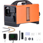 Mophorn chauffage diesel 8 kw dc 12 - 24 v, consommation de carburant 0, 18 - 0, 36 l / h, r�glable entre ...