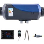 Mophorn chauffage diesel 8 kw dc 12 v / 24 v, rchauffeur d'air portable pour stationnement, quip d'une ...