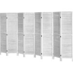 Mophorn - cloison de s�paration en bois � 8 panneaux, 66, 9 pouces de hauteur, paravent de confidentialit� ...