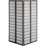 Mophorn - cloison de sparation - cloison de confidentialit pliable japonaise  4 panneaux, cloison ...