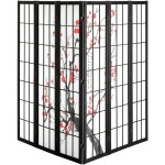 Mophorn - cloison de séparation, paravent japonais à 6 panneaux, cloison de confidentialité pliable en ... Mophorn - cloison de séparation, paravent japonais à 6 panneaux, cloison de confidentialité pliable en ...