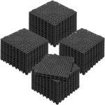 Mophorn - coussin modulaire embotable , lot de 50 tapis de drainage  pissure 30 x 30 cm, dalles de ...