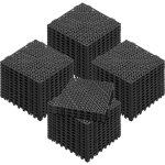 Mophorn - coussin modulaire embotable lot de 55 tapis de drainage 30 x 30 cm, dalles de sol embotables ...
