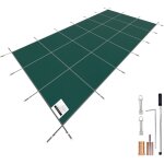 Mophorn - couverture de s�curit� pour piscine , convient aux piscines enterr�es rectangulaires de 20 ...