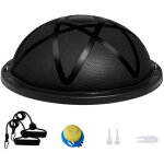 Mophorn demi - ballon d'exercice, ballon d'�quilibre de 23 pouces, capacit� de 660 lb, ballon de yoga ...