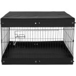 Mophorn enclos pour chien, 4 pices de panneaux de 24 x 36 pouces, enclos d'exercice pliable en mtal ...