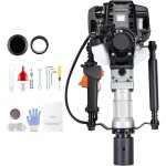 Enfonceur de poteau en t à essence 37, 77 cc, moteur 4 temps, avec 2 têtes d'enfoncement de poteaux (55 ... Enfonceur de poteau en t à essence 37, 77 cc, moteur 4 temps, avec 2 têtes d'enfoncement de poteaux (55 ...