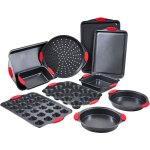 Mophorn - ensemble de moules  ptisserie10 pices en acier au carbone antiadhsif, ustensiles de cuisson ...