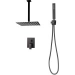 Mophorn ensemble de robinetterie de douche encastrable, système de douche avec pommeau carré 25, 4 cm, ... Mophorn ensemble de robinetterie de douche encastrable, système de douche avec pommeau carré 25, 4 cm, ...