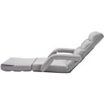 Mophorn fauteuil de jeu a - r�glable en 5 positions avec dossier. fauteuil canap� pliant avec accoudoirs ...