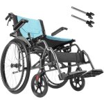 Mophorn - fauteuil roulant ultra - léger de 18 pouces, alliage d'aluminium durable, portable avec accoudoirs ... Mophorn - fauteuil roulant ultra - léger de 18 pouces, alliage d'aluminium durable, portable avec accoudoirs ...