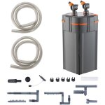 Mophorn filtre d'aquarium 317gph, filtre  cartouche en 4 tapes 100 gallons, filtre submersible ultra ...