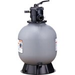 Mophorn - filtre  sable 19 pouces, dbit jusqu' 45 gpm, systme de filtration de piscine, vanne multi ...