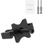 Mophorn fixations invisibles pour lames de terrasse composite, 1000 pcs, clips en plastique pp avec vis ...