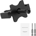 Mophorn fixations invisibles pour lames de terrasse composite, 250 pi�ces, clips en plastique pp avec ...