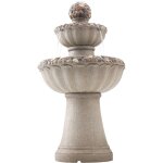 Mophorn fontaine de jardin extérieure, hauteur 93 cm, cascade à 2 niveaux moderne, conçue en fibre de ... Mophorn fontaine de jardin extérieure, hauteur 93 cm, cascade à 2 niveaux moderne, conçue en fibre de ...