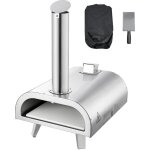 Mophorn four à pizza portable 12 pouces (305 mm), fonctionnant aux granulés de bois, en acier inoxydable, ... Mophorn four à pizza portable 12 pouces (305 mm), fonctionnant aux granulés de bois, en acier inoxydable, ...