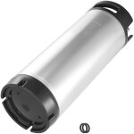 Mophorn f�t de bi�re pression 19 l en acier inoxydable sus304, �quip� de raccords � bille, poign�es doubles ...