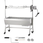 Mophorn le gril  rtisserie amlior offre une taille de 35 pouces et une capacit de 90 lb. il est ...